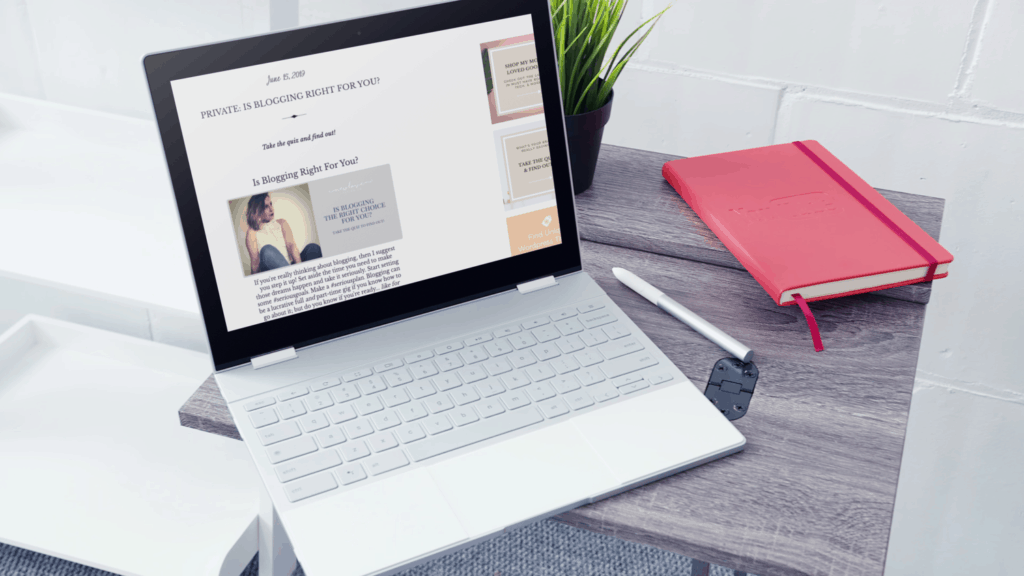 New Love Design Co Blog Chromebook Mockup