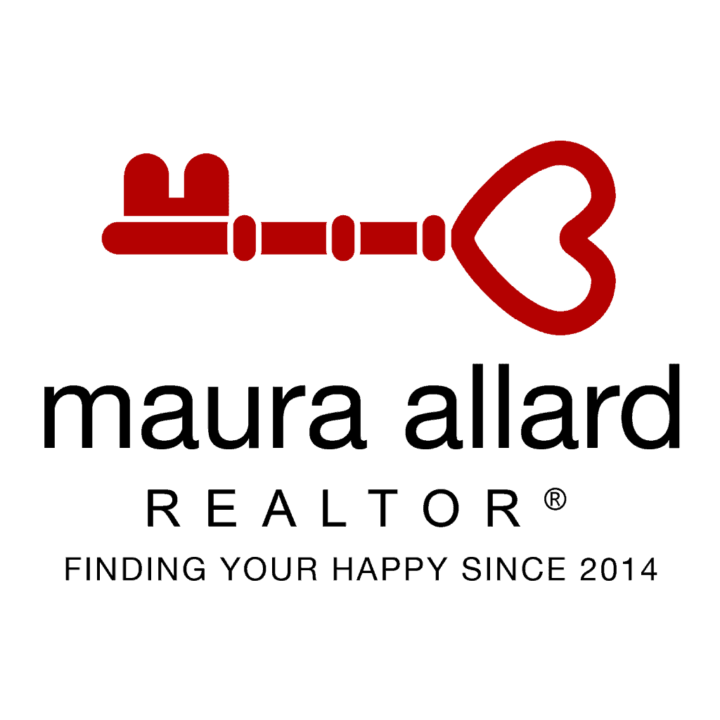 Maura Allard Realtor Logo design by New Love Design Co