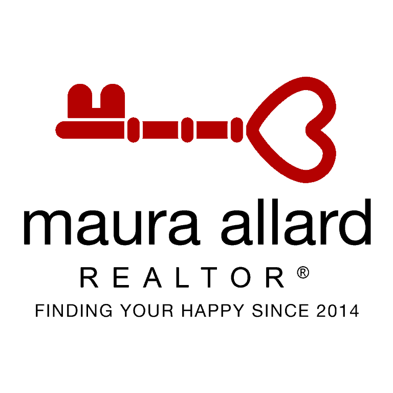 Maura Allard Realtor Logo design by New Love Design Co