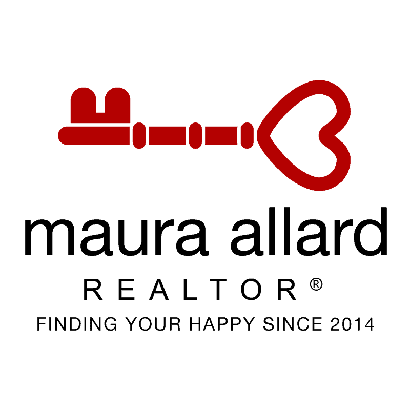 Maura Allard Realtor Logo design by New Love Design Co