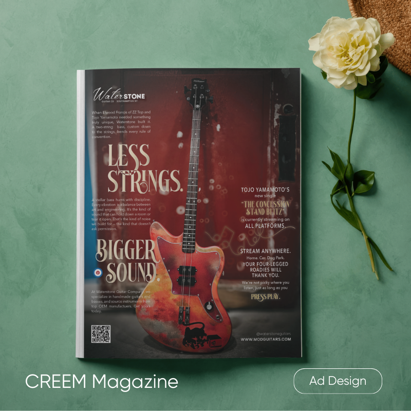 CREEM Magazine New Love Marketing and Design