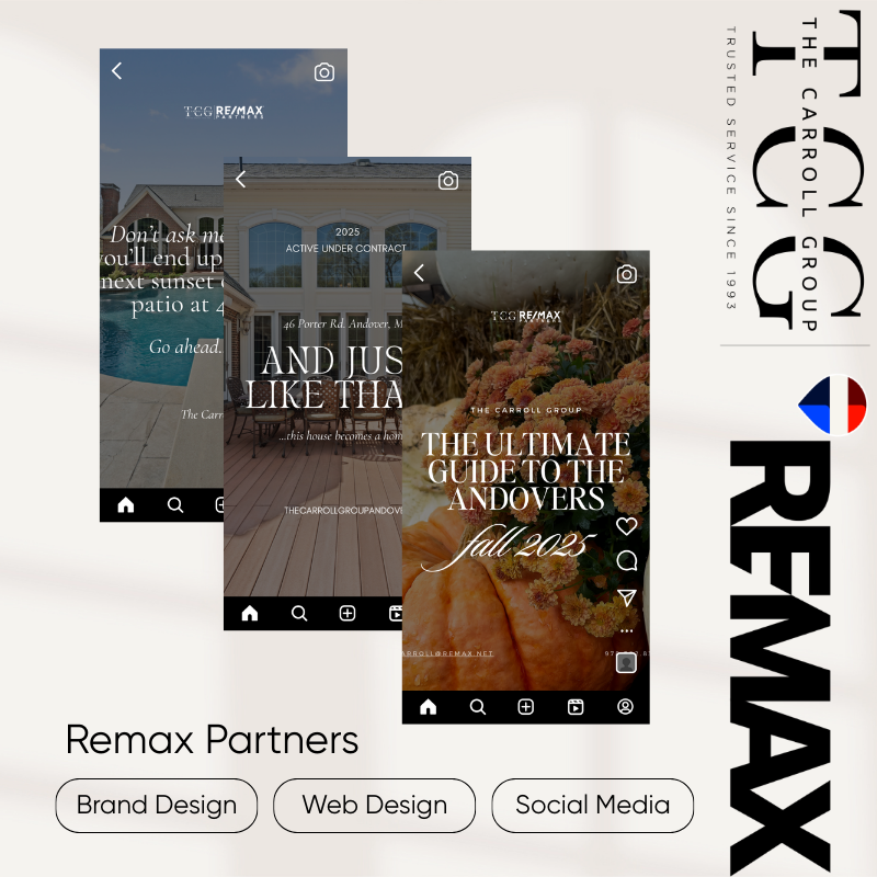 The Carroll Group Remax Partners New Love Marketing and Design