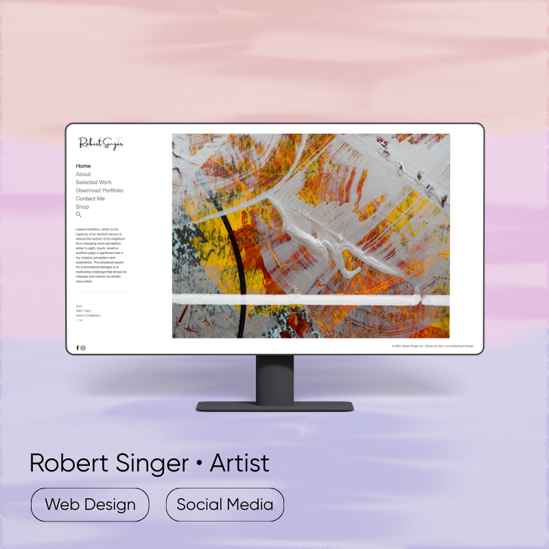 Robert Singer Art New Love Marketing and Design