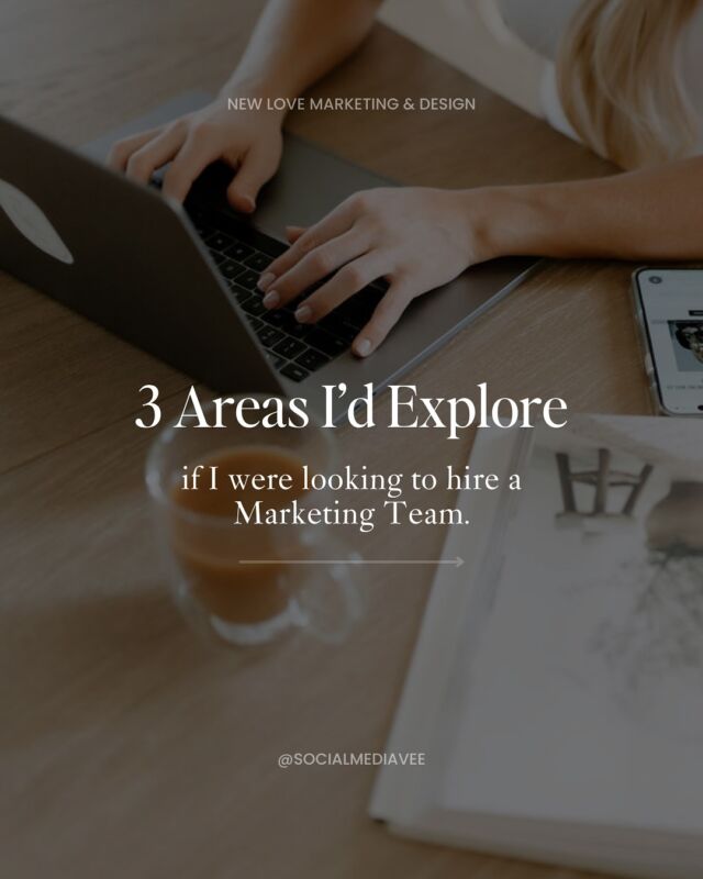 3 areas I’d absolutely explore if I were hiring a marketing team:
⠀
1️⃣ Strategy over trends – Are they just chasing virality or actually building something sustainable? I want to see the why behind the content.
⠀
2️⃣ Design that aligns – Is their visual identity sharp, consistent, and adaptable? You’re not just selling a product—you’re telling someone’s story. 
⠀
3️⃣ Multi-platform skills – IG is cute, but what about PR? Email? Web? The best marketing isn’t one-dimensional—it’s a whole ecosystem.
⠀
👉 If your current marketing feels disconnected or one-note, it might be time for a deeper dive.

#designstudio #smallbusinessowner #smallbusinessowner #marketingstrategy  #creativemarketing #socialmediatips #socialmédiamarketing